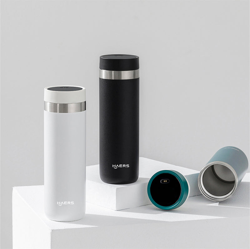 Bouteille d'eau intelligente en acier inoxydable 450ML